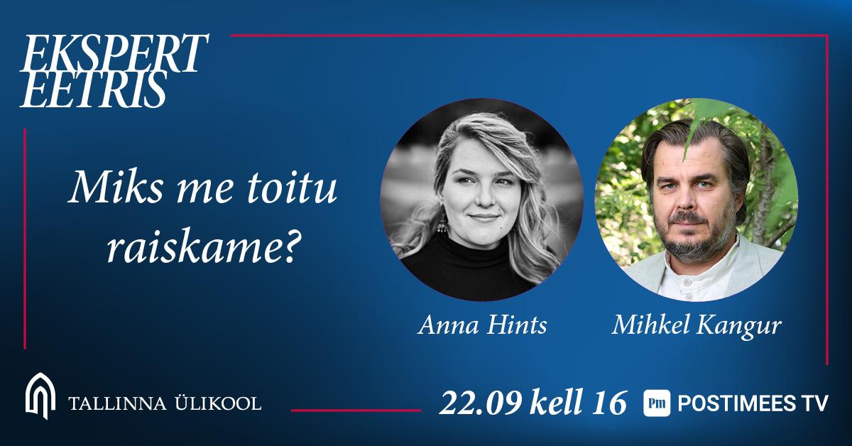 Anna Hints, Mihkel Kangur