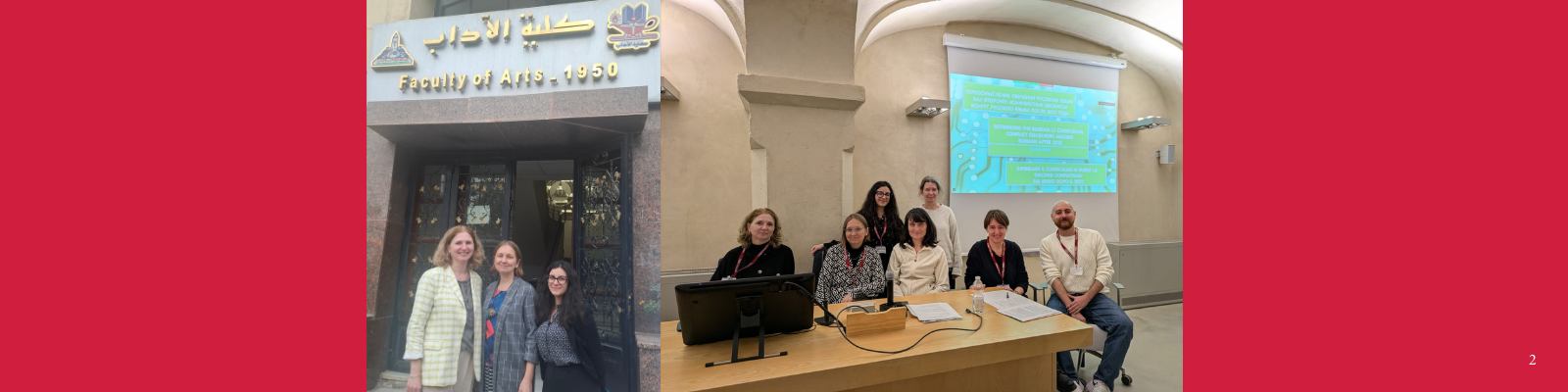 TÜHI Vene ja Ida-Euroopa uuringute teadlased osalesid Kairos ja Veronas rahvusvahelistel aruteludel