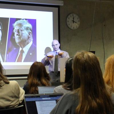 North Dakota Ülikooli Professor Thomas Ambrosio loeng teemal "U.S. Elections & U.S. Foreign Policy Implications"