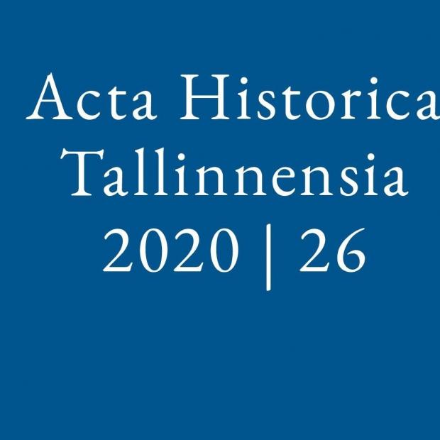 Acta Historica Tallinnensia