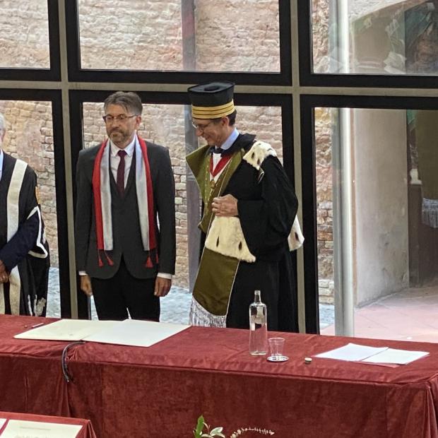 Rector professor Tõnu Viik at the Magna Charta signing event