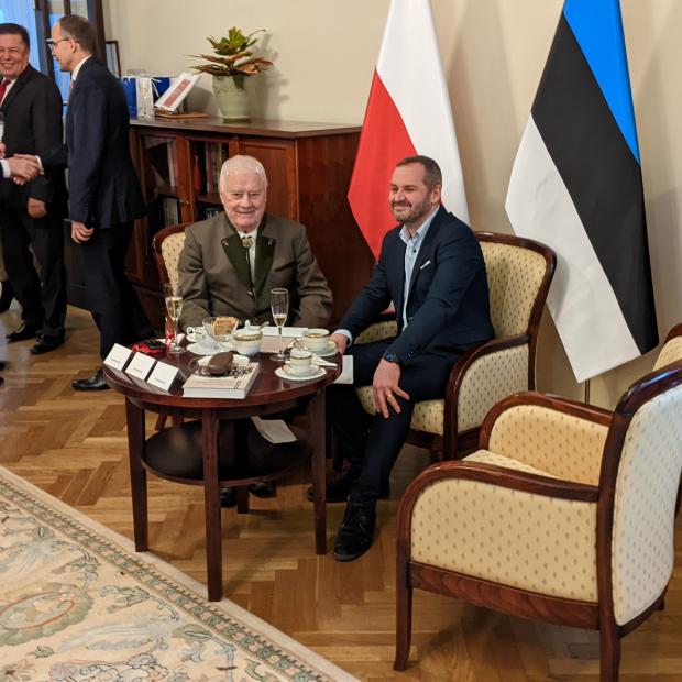 Foto raamatuesitlusest