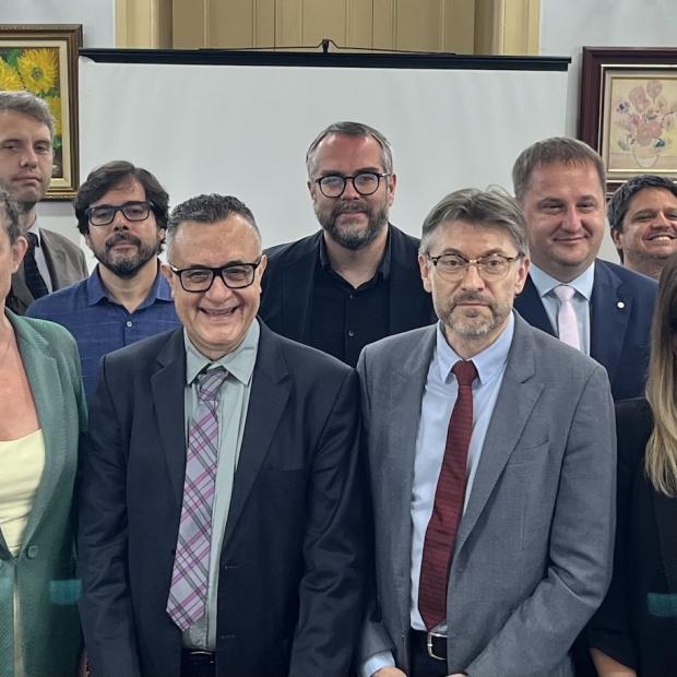 TLÜ delegatsioon UniRio rektoriga
