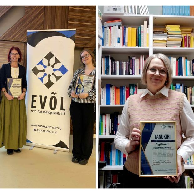 Eesti Võõrkeeleõpetajate Liidu tunnustus