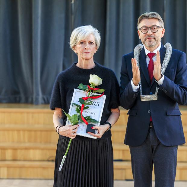 Tallinna Ülikooli teenetemärgi pälvis õppekorralduse spetsialist Anne Vare-Reinola