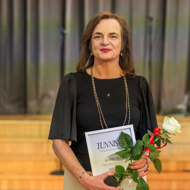 Tallinna Ülikooli teenetemärgi pälvis teadusprorektor Katrin Niglas