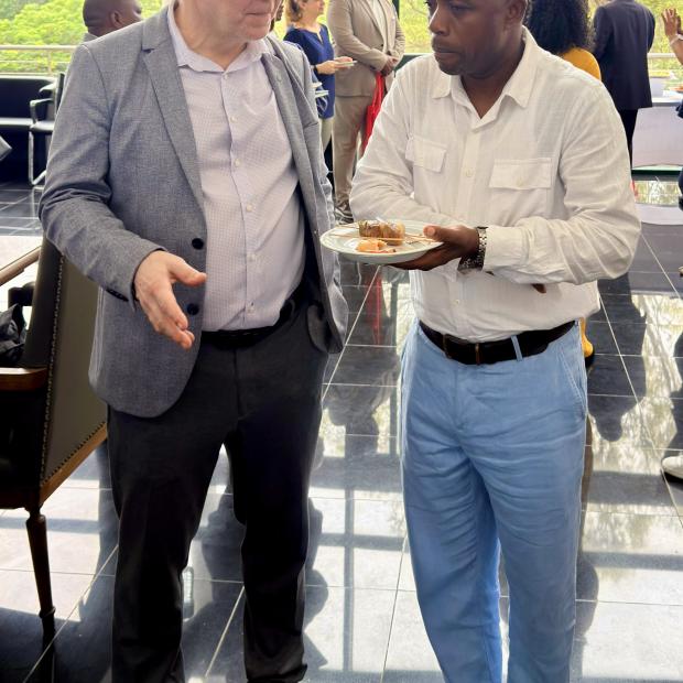 Rector elected Priit Reiska with local leadership team member