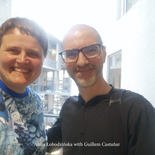 Anna Łobodzińska with Guillem Castañar
