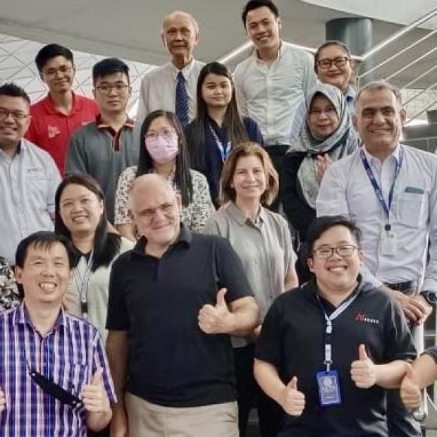 Family picture after the workshop