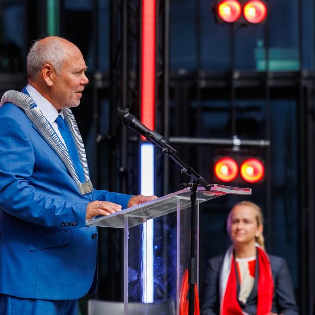 TLÜ avaaktus. Foto: Arno Mikkor