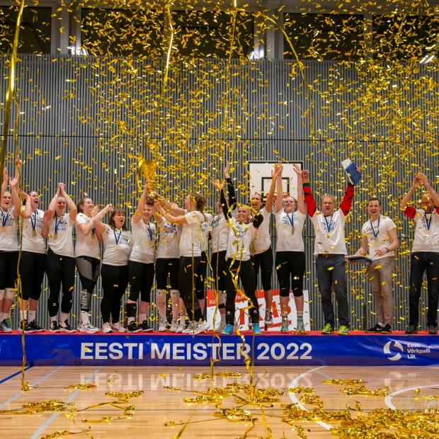 TLÜ/Kikas sai Eesti meistriks.
