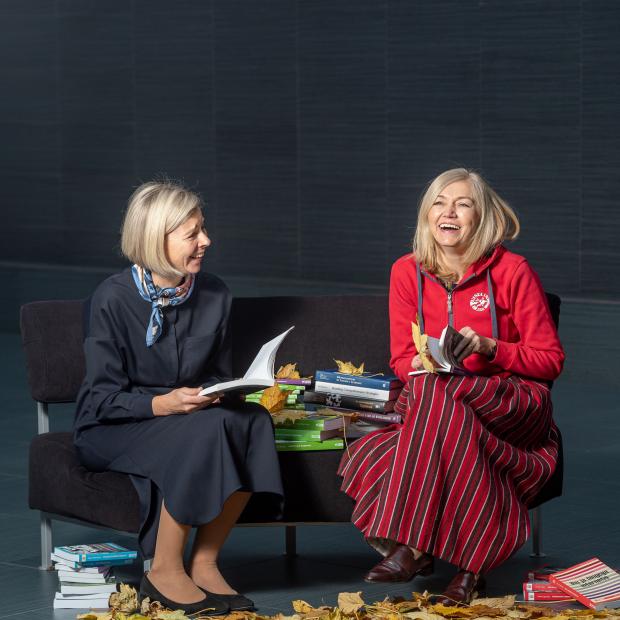 Piret Soodla vasakul