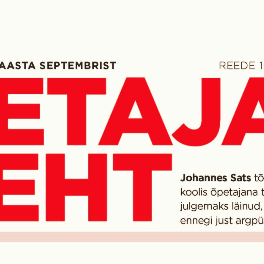 õpetajate leht