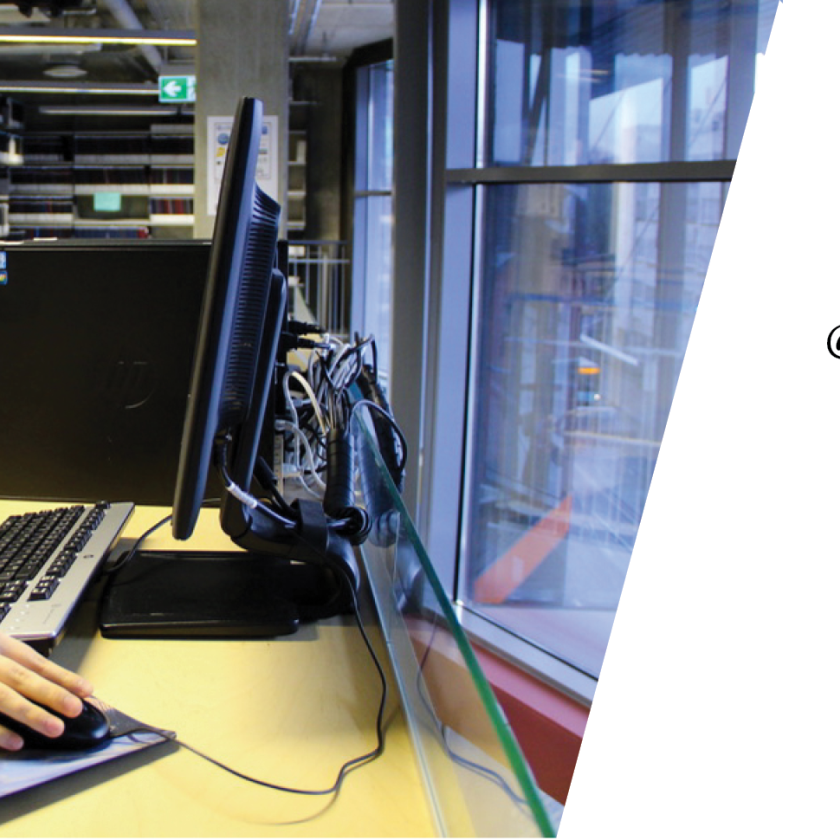 informaatikatudeng arvutit kasutamas