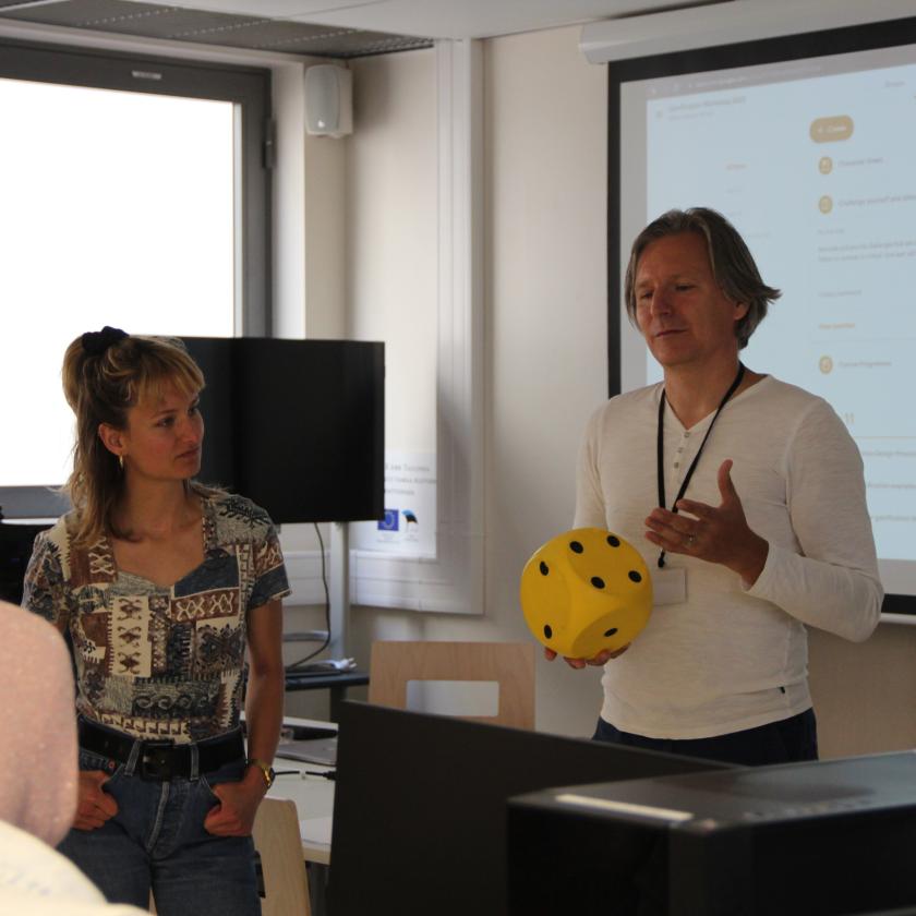 Course leader Associate Professor Martin Sillaots