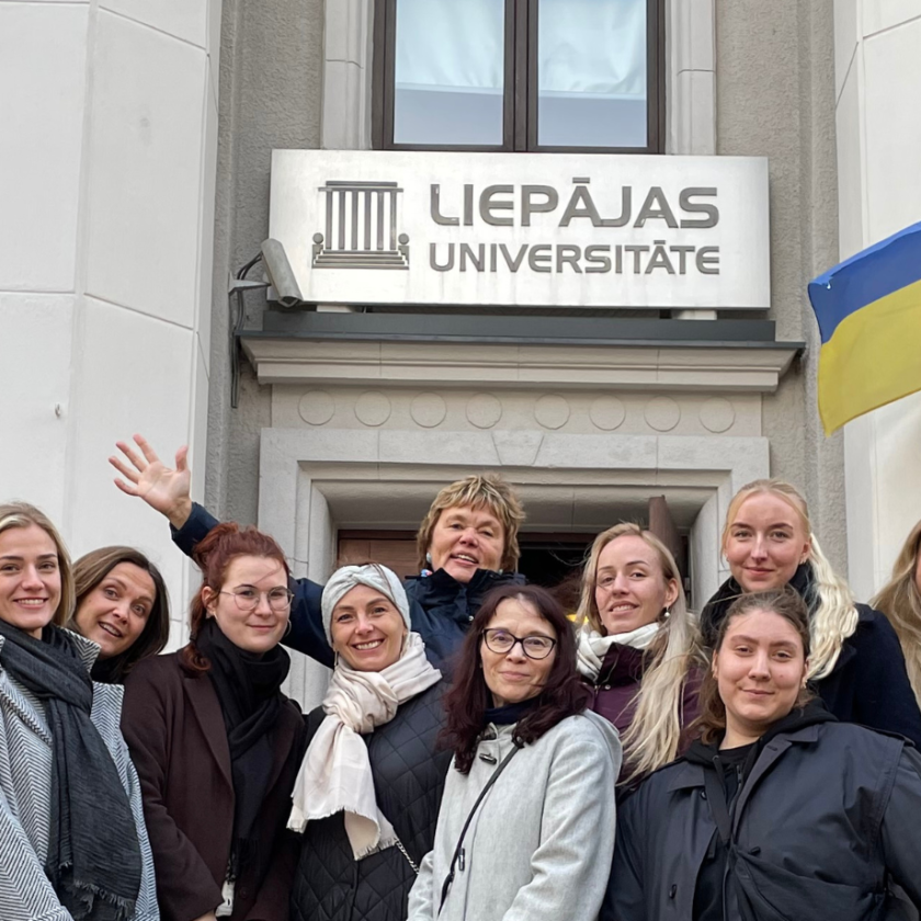 Eripedagoogid Liepāja Ülikooli ees