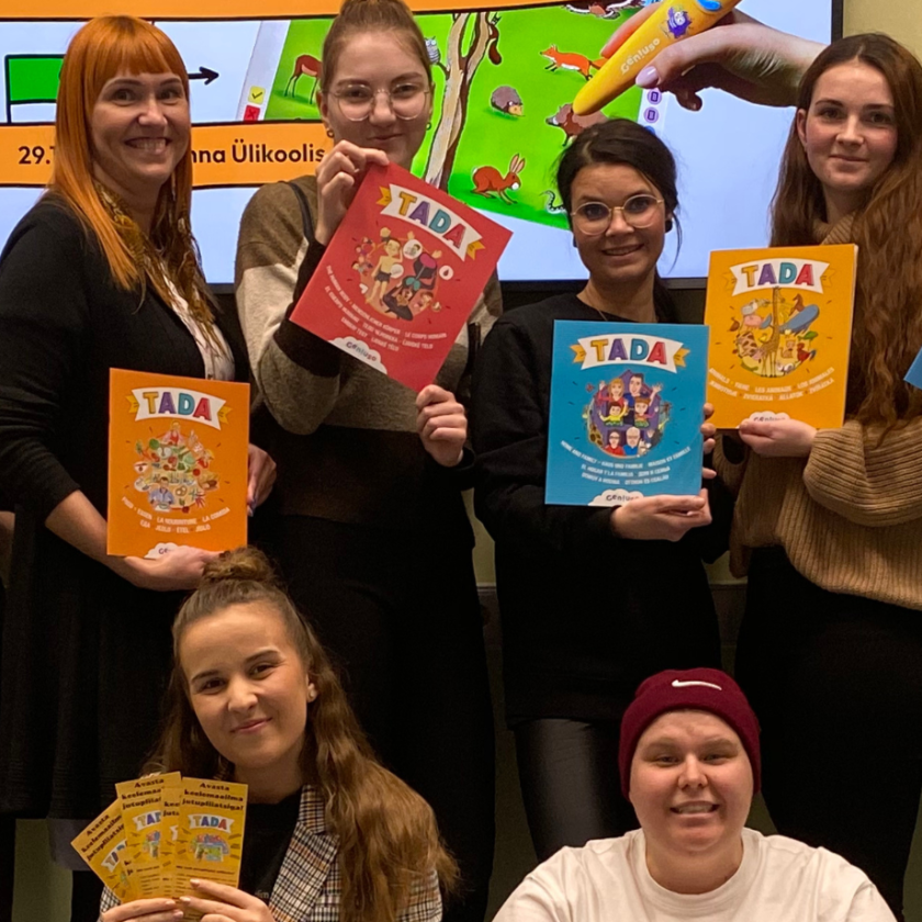 TADA tark raamat ja jutupliiats