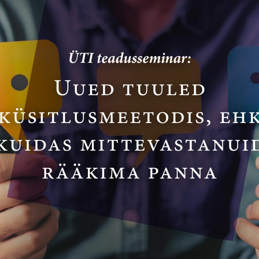 25.09 ÜTI teadusseminar