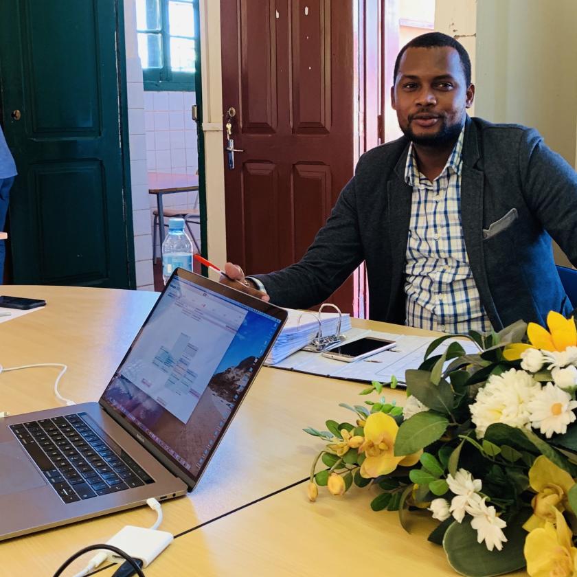 Work meeting between parties