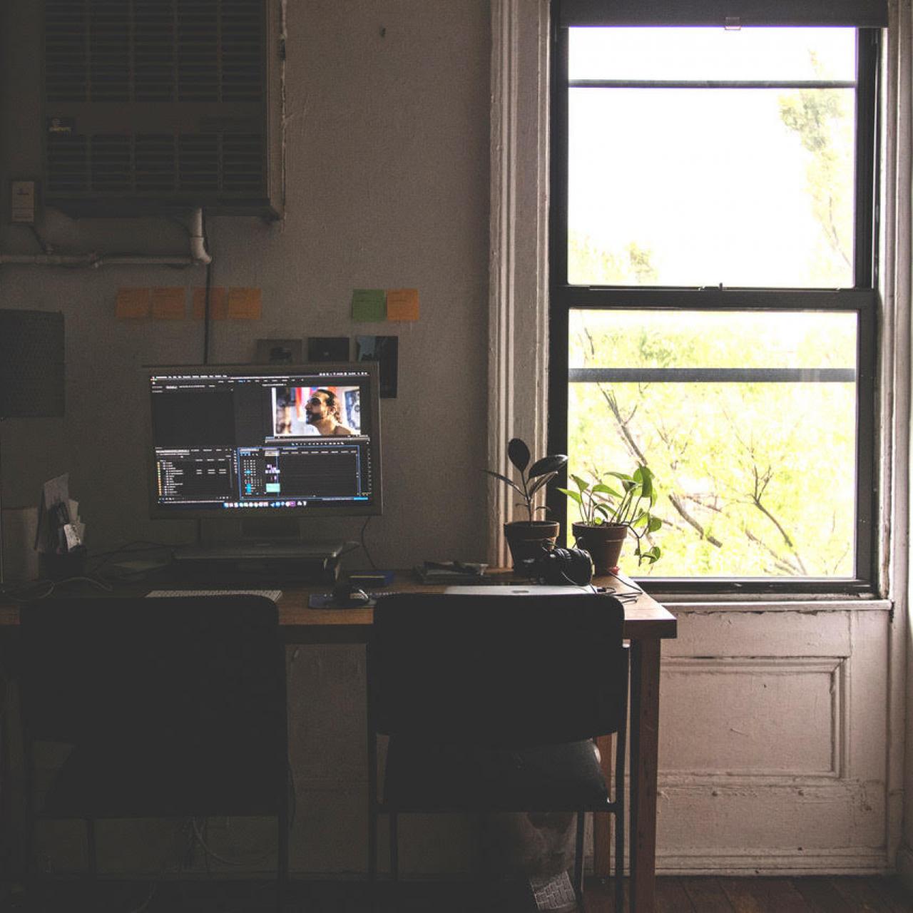 Filmmakers at work
