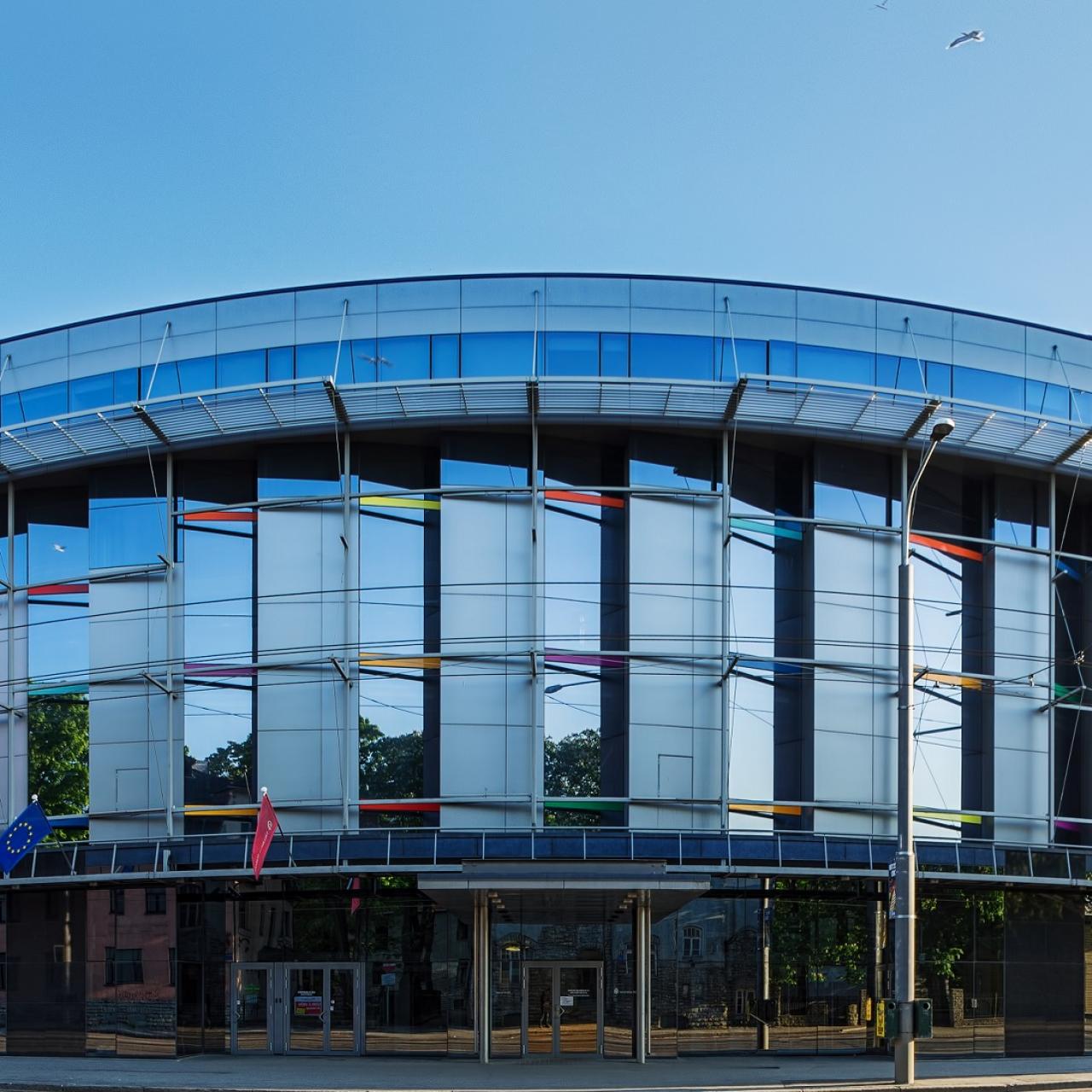 Astra building entrance