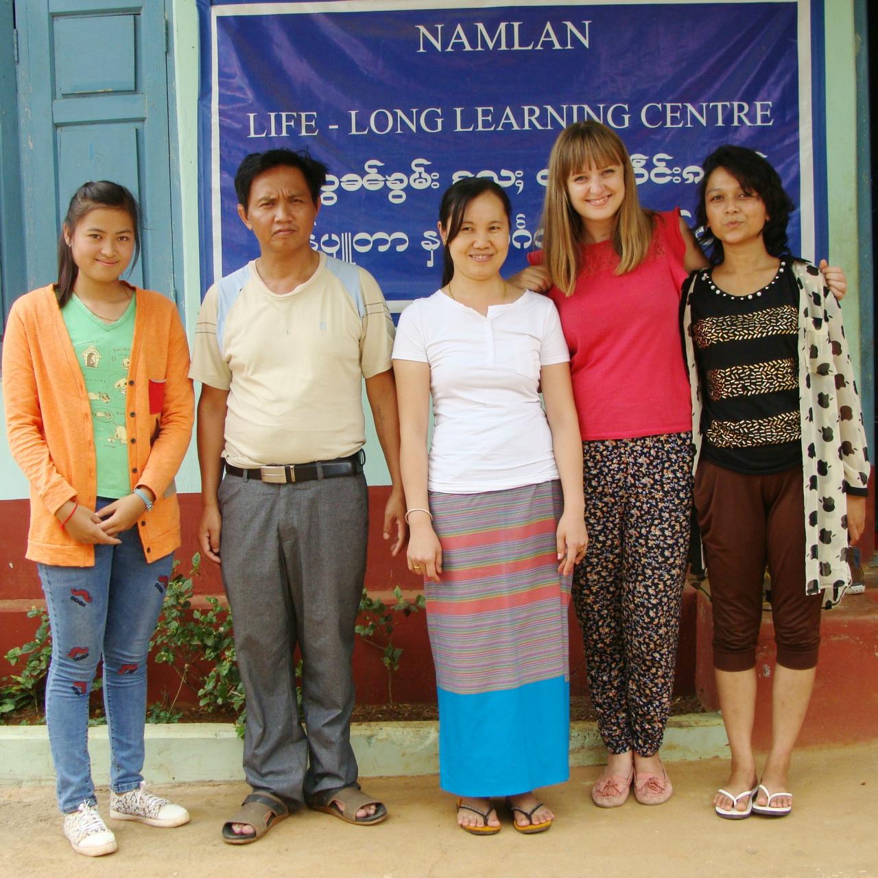 Herdis Pärn in Myanmar