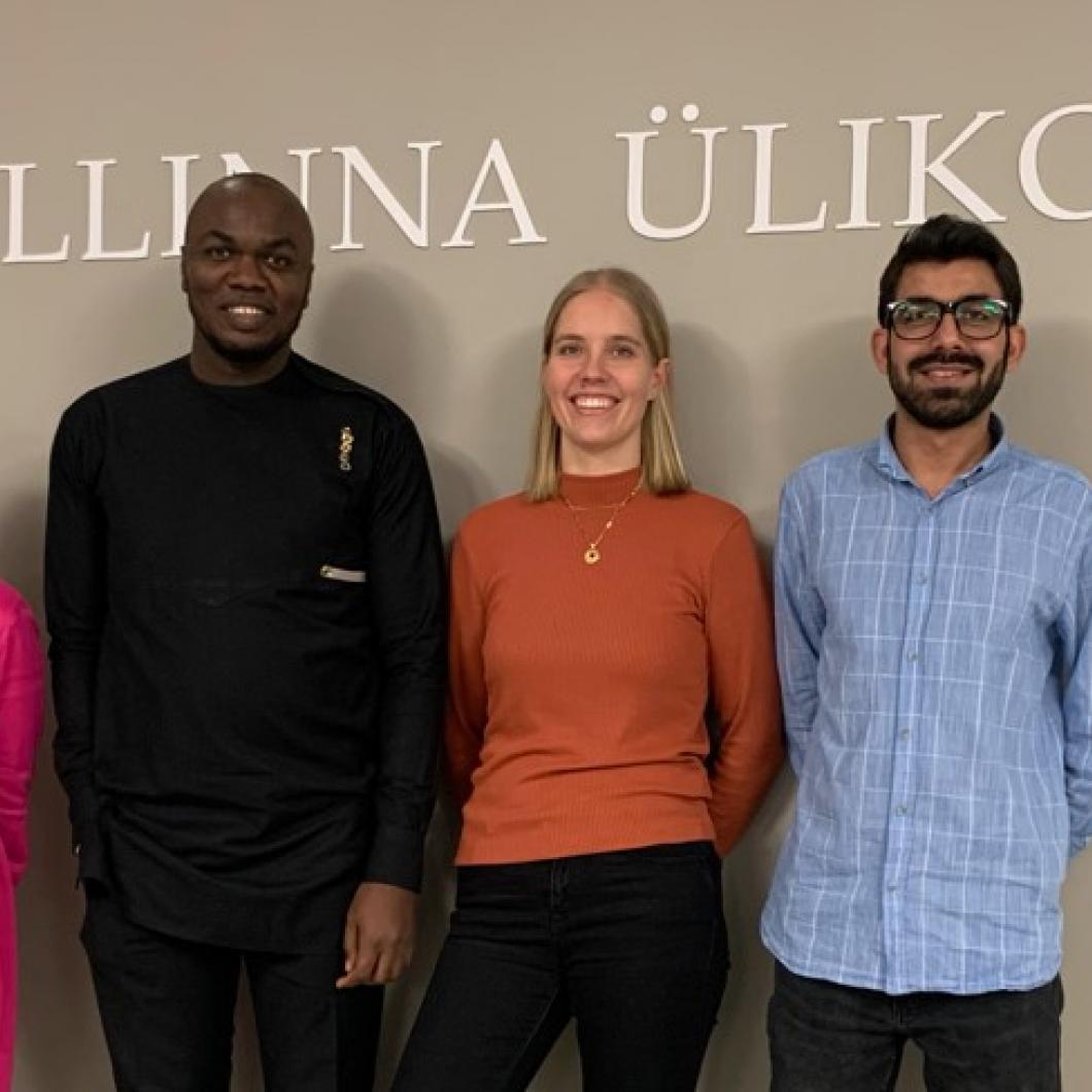 Photo: Karel Kulbin/ From left: Ina Sofia, Chisom Ignatius, Tiina and Muhammad
