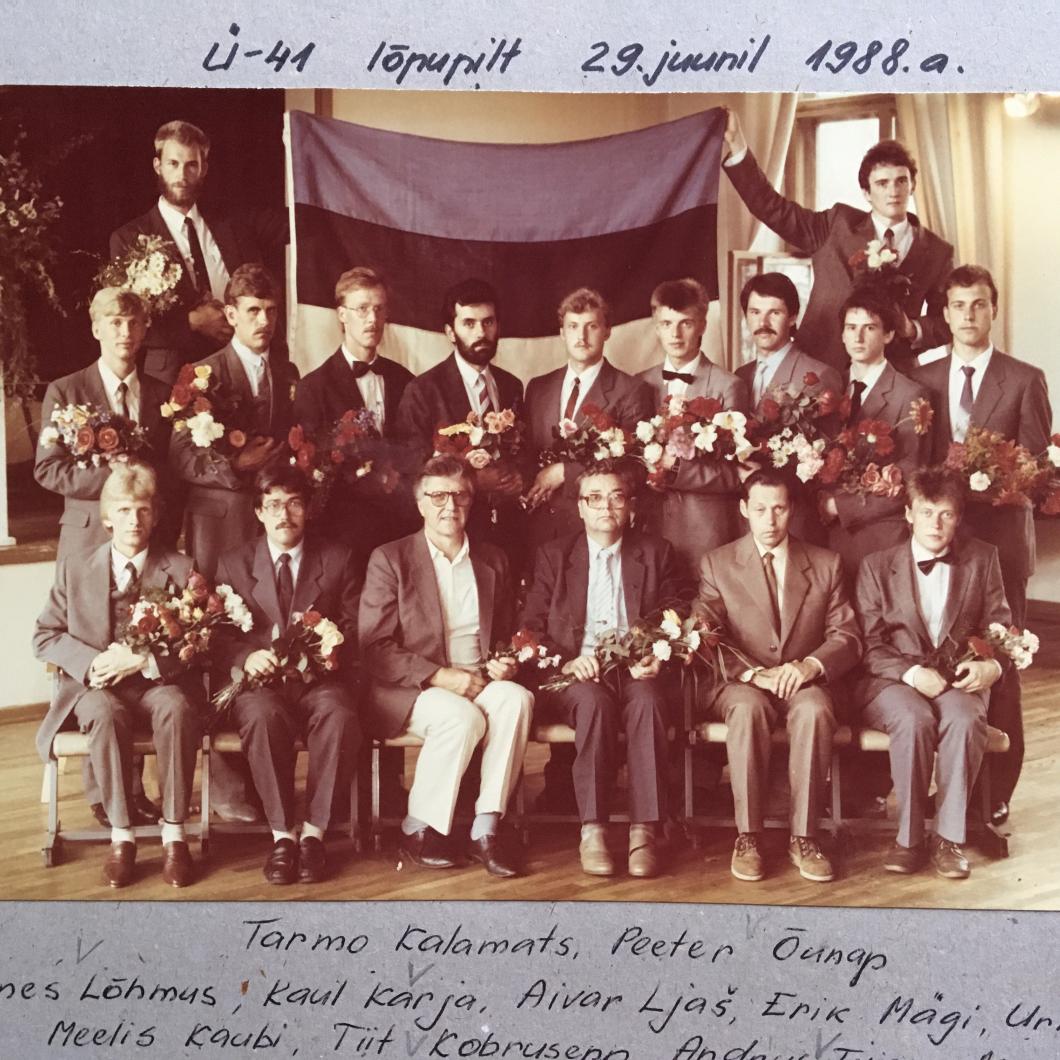 35. aastat vana lõpupilt, 1988. aasta