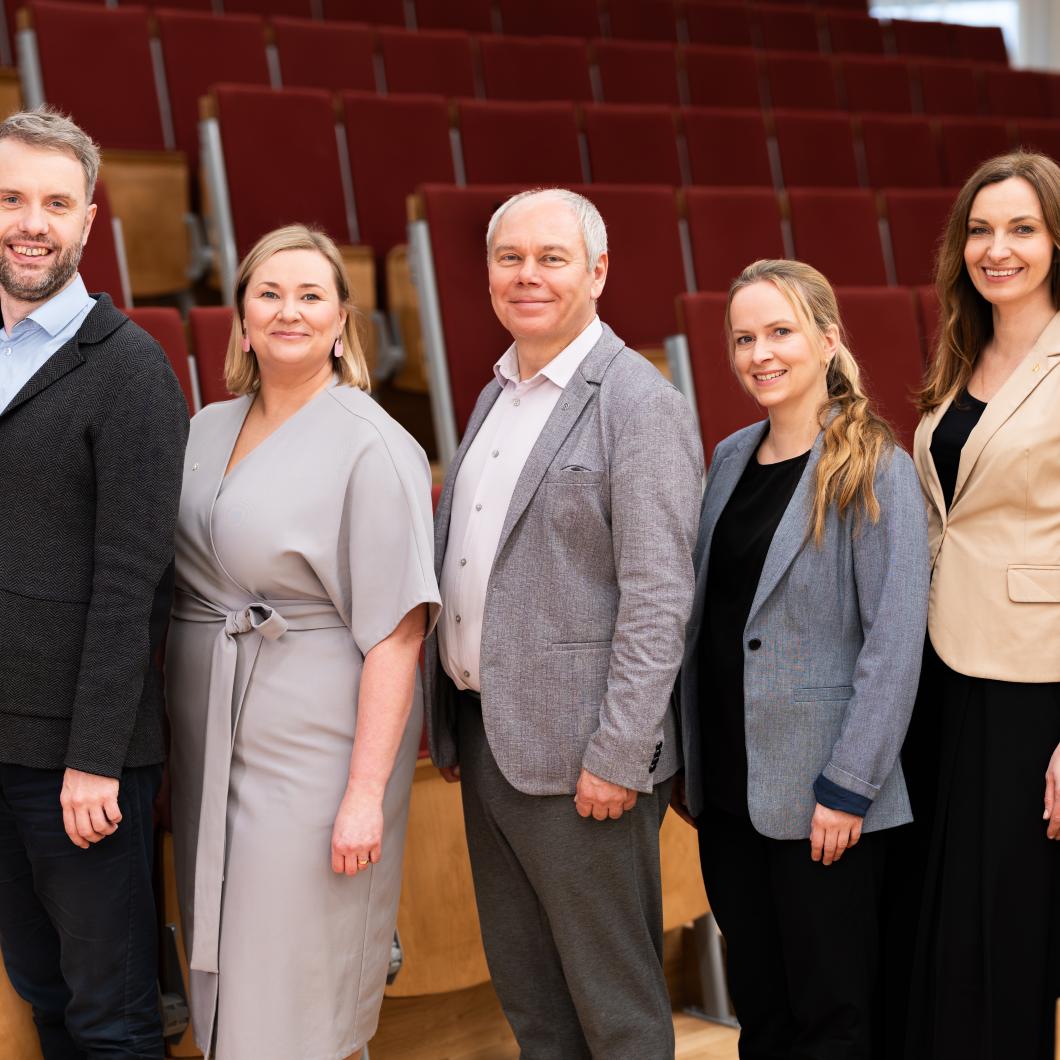 Uku Lember, Helen Joost, Priit Reiska, Tiina Pajuste, Kristi Vinter