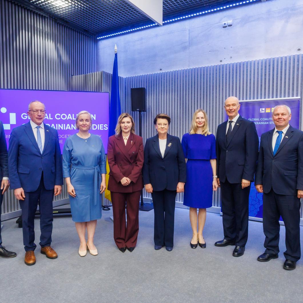Ukraina uuringute ülemaailmse koalitsiooni koostöömemorandumite allkirjastamine. Foto Arno Mikkor