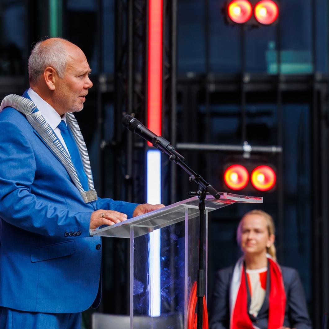 TLÜ avaaktus. Foto: Arno Mikkor