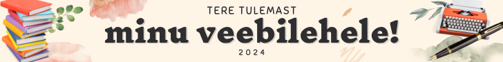 Tere tulemast minu veebilehele! 2024 bänner.